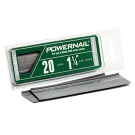 Powernail L125205 20 Gauge 1-1/4 Inch Length HD L-Cleat Nail for Hardwood & Engineered Flooring (Case of 5x-1000ct boxes)