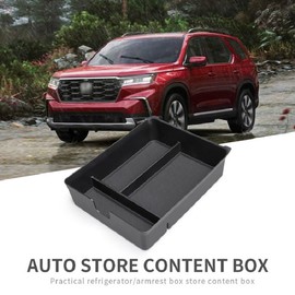 Spawson Center Console Organizer for 2023-2025 Honda Pilot, Insert Storage Organizer Interior Anti Slip and Noise Reduction