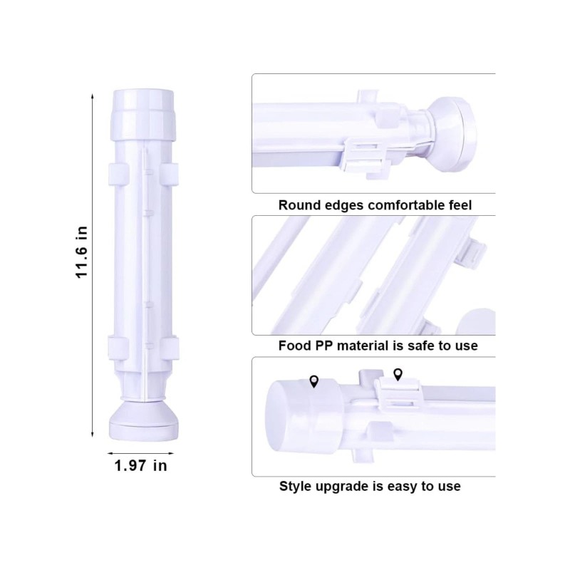 Unbranded Sushi Bazooka Roller Maker Kit Rice Rolling Machine Mold