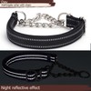 Martingale Dog Collar with Soft Padded - Reflective Choke Chain