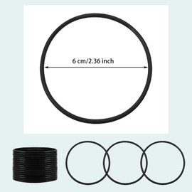 Silicone Jelly Hair Tie Bracelet Penta Angel 20Pcs Retro Solid Neon 80s Style Costume Wrist Band Hair Elastics for Men Women Party Favors (Black)
