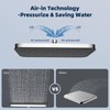 Hibbent Self-Cleaning Rainfall Shower Heads, Fixed Shower Head 12 *