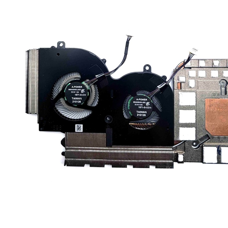 BestParts New Genuine CPU+GPU Cooling Fan with Heatsink Replacement for