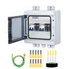 DIHOOL Solar Disconnect Switch with PV Surge Protector IP65 PV