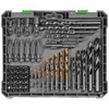 MYLEK 50 Piece Drill Bit And Screwdriver Accessory Set -
