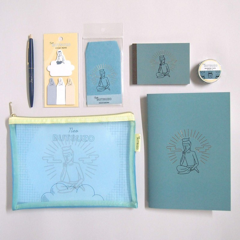 Hiraiwa NEO Buddha Statue Mesh Pouch Maitreya B238