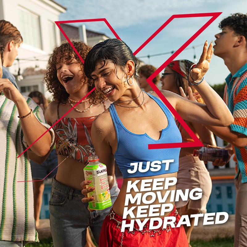 SueroX Sugar Free Sports Drink for Hydration and Recovery, Electrolyte