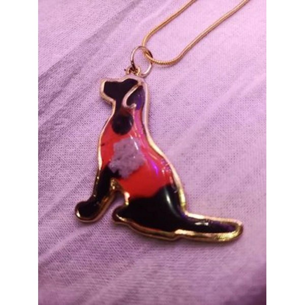 Cremation Necklace Custom Memorial Ash Pet dog cat loved one