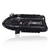 DOTCOM LED DRL Projector Headlight Assembly Fit For Dodge Charger