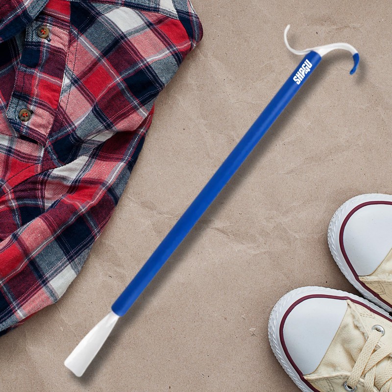 Long Shoe Horn, Grabber Reacher Tool, Sock Aid Device, and