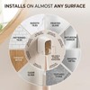 No-Drill Wall-Mounted Toothbrush Holder with Dust Cover, Detachable Self-Adhesive Electric