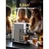 Neretva Espresso Machine 20 Bar, Super Compact Espresso Maker Stainless