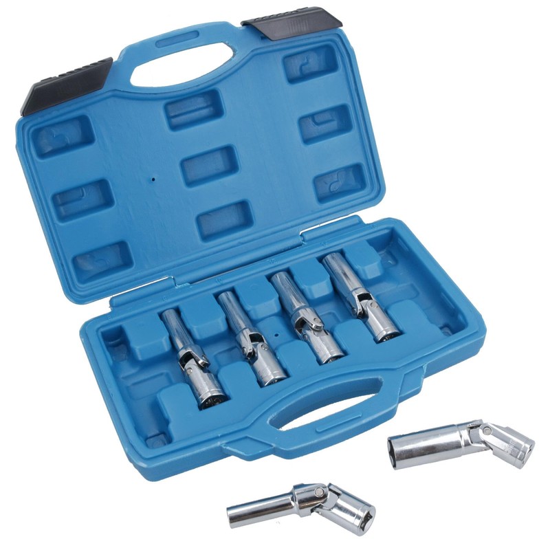 AB Tools Extra Long Diesel Glow Plug Socket Set Universal