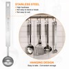 sourcing map 2pcs Single Measuring Spoon 1tsp (1/3tbsp, 5ml) Teaspoon/Tablespoon