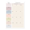 Shopping List Pad with detachable Weekly Meal Planner. 50 sheets