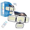 HYBEC - Solar Lamp with Motion Sensor, Motion Sensor Outdoor