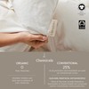 Coyuchi Organic Crinkled Percale Sheet Set, Alpine White (Twin)