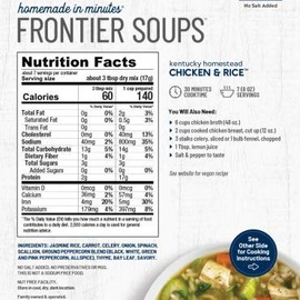Frontier Soups Kentucky Homestead Chicken and Rice Soup (Pack of 2)