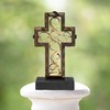 Unity Cross® Terra Cotta Rope & Vintage Ivory; Unity Candle