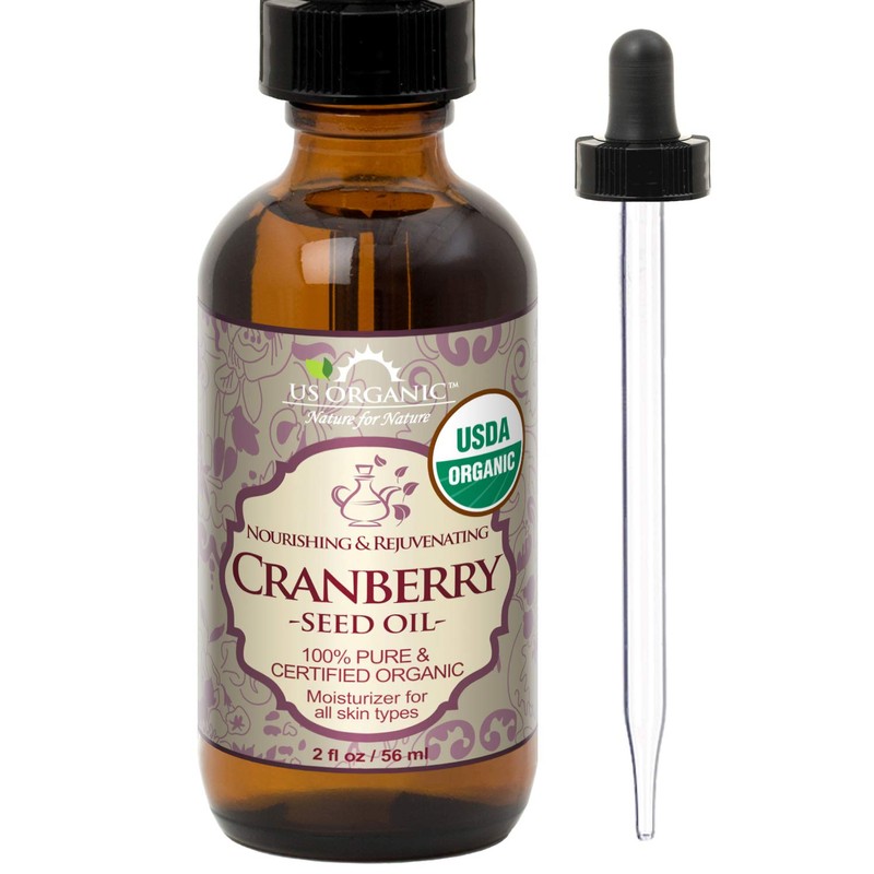 US Organic Aceite de Arándano Rojo Orgánico USDA, Prensado en