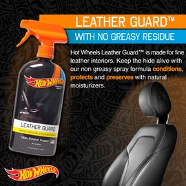 Hot Wheels Americana Series Car Leather Guard Spray — Special UV Protection — Car Cleaning Supplies Interior — Car Care Products — Car Detailing Supplies — Interior Car Cleaner — Leather fragrance