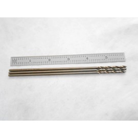 PRECISION TWIST DRILL FRANCE NEW 3PCS. PTD 1/8" DIA. X 1-5/8" FL X 6" OAL COBALT AIRCRAFT DRILL BITS