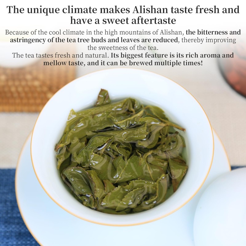 XIXICHA Alishan Oolong Tea Loose Leaf Grade AAA Taiwan High