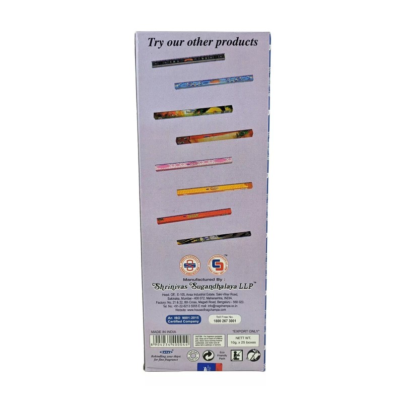 Satya Sai Baba Nag Champa Incense Sticks, Original Blue Box