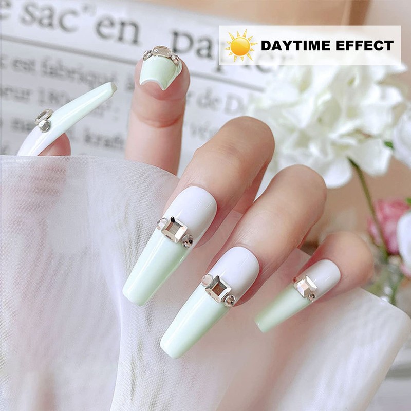 Fokostar Glow in the Dark Nail Gel Polish Translucent Color