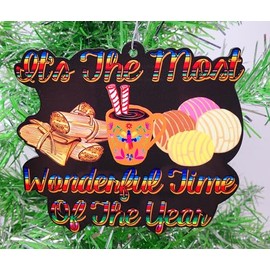 Generic Mexican Tamales Ornament - It's The Most Wonderful Time of The Year Christmas Ornament