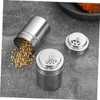 Gatuida Stainless Steel Seasoning Jar with Dial Condiment Container for