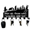 HeavenlyKraft Decorative Metal Key Holder, Wall Mounted Key Hooks for