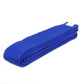 AAMA Plain Color Belt for Martial Arts - Taekwondo Karate Judo - Blue Size 2