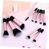 Healeved 10pcs Mini Makeup Brush Travel Makeup Brushes Comprehensive Kit