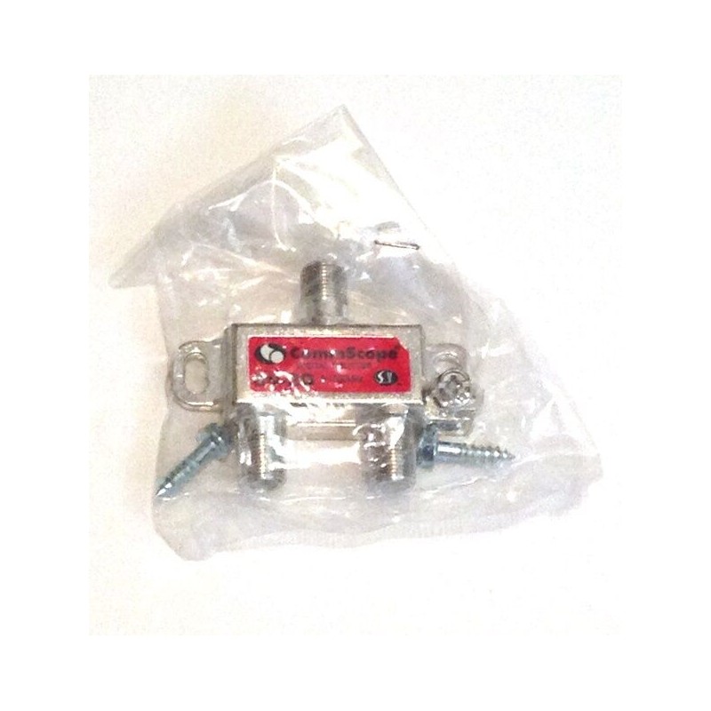 CommScope 2-way Cable TV DIGITAL CABLE INTERNET COAXIAL RG6 SPLITTER