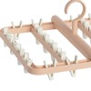 Drying Rack Foldable Matrix Hanging Point 24 Clips Household Drying