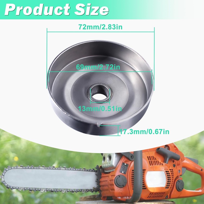 Adefol 3/8" 7T Sprocket Drum Needle Bearing Kit for Stihl