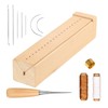 Beech Wood Book Binding Cradle with an Awl,Book Binding Kits