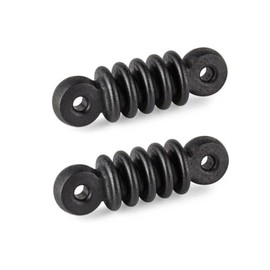 Large Dog Bone Ribbed Insulator for Wire Antenna - Pack of 2