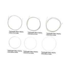 WHAMVOX Oud Repair Kit Complete String Set Easy Install Longevity Strings Oud Accessory