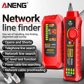 ANENG M469A Network Cable Finder Multifunctional Cable Finder Anti-Interference Testing Instrument Find The Break Point of Network Line And Check The Line