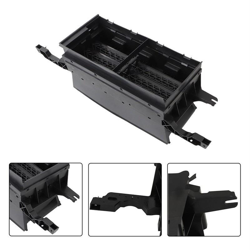 ANTUKO Lower Radiator Grille Shutter with Actuator Motor Replacement for