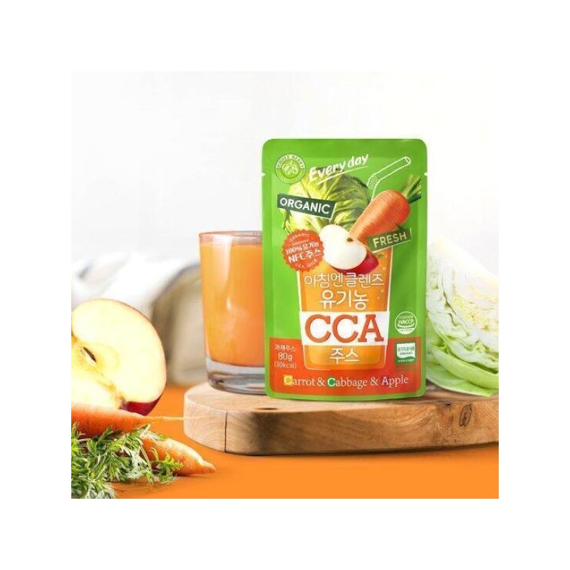 Holberry 홀베리 아침엔클렌즈 유기농 CCA주스_6박스(84포) Holberry Morning Cleanse Organic CCA