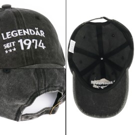 Jeasona Gift Set with Socks Baseball Cap Gift Bag Gifts for Birthday Man, Multi-coloured Grandpa