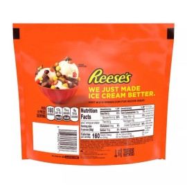 Reese's 〽️ New Exclusive Reeses Chocolate Peanut Butter Minis Unwrapped Cups 7.6oz