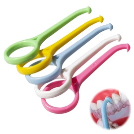 QEQSHQO 5pcs Aligner Removal Tool Unsichtbare Zahnentfernung Aligner Chewies Oral Corrector Retainer Remover für unsichtbare Zahnspangen Mundpflege