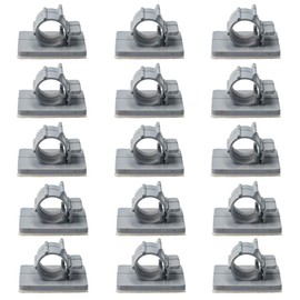 15PCS 3/8 Inch RO Tubing Holder Clips for Water Line, Self-Adhesive Cable Management Mounts for Water Filter and Under Sink Organization