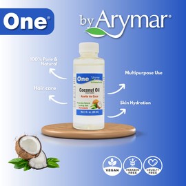 Arymar Coconut Oil Essential Oil - Versatile Coconut Oil for Skin, Hair & Aromatherapy 2oz