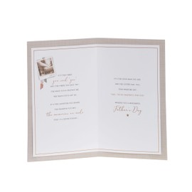 UK Greetings | Father's Day Card for Dad | Card for Dad, Grandad, Husband | Him, Boys, Men | Sweet Rhyme Design | With Envelope | 165x254 mm