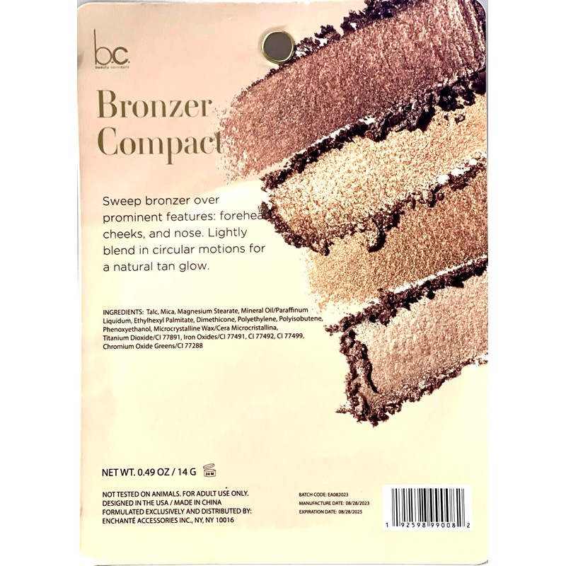beauty concepts Bronzer Compact 4 Shades